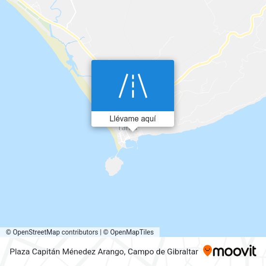 Mapa Plaza Capitán Ménedez Arango