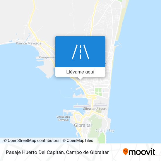 Mapa Pasaje Huerto Del Capitán