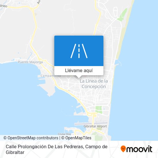 Mapa Calle Prolongación De Las Pedreras