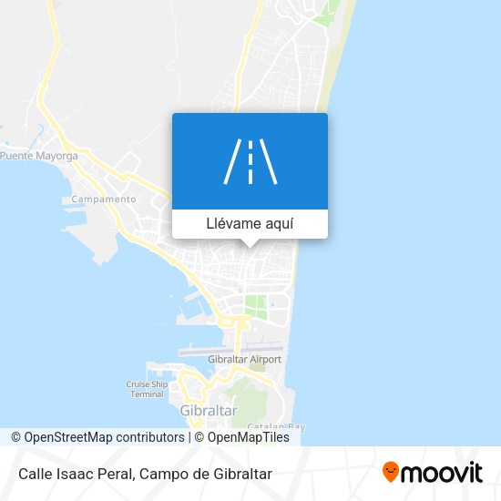 Mapa Calle Isaac Peral