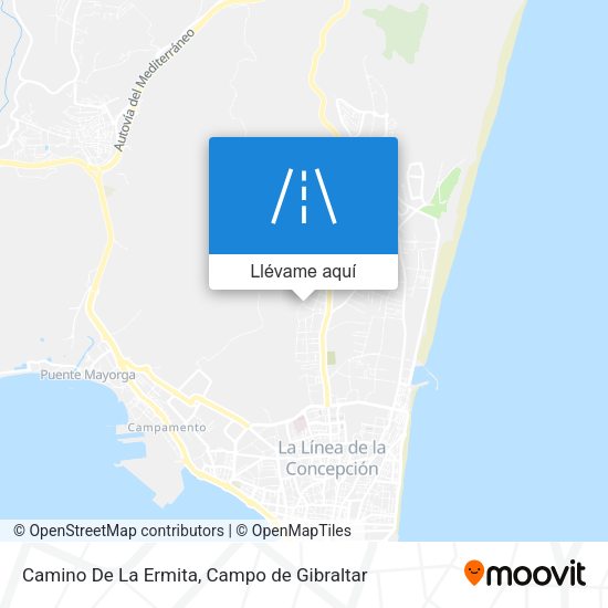 Mapa Camino De La Ermita