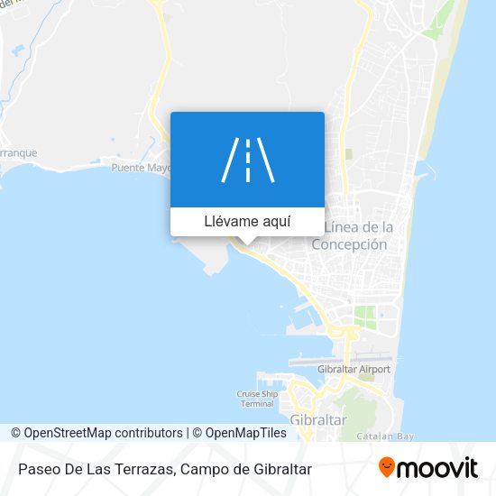 Mapa Paseo De Las Terrazas