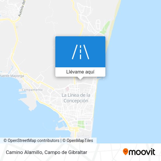 Mapa Camino Alamillo