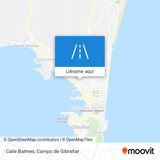 Mapa Calle Balmes