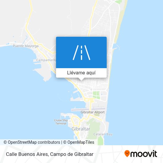 Mapa Calle Buenos Aires