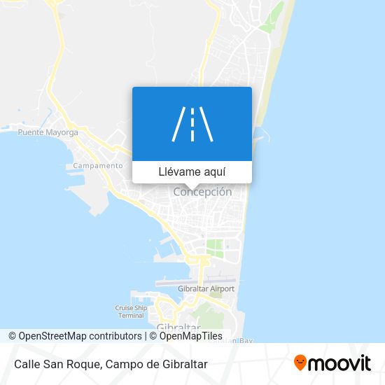 Mapa Calle San Roque