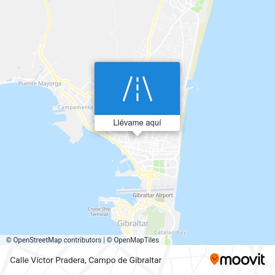 Mapa Calle Víctor Pradera
