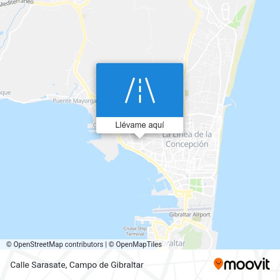 Mapa Calle Sarasate
