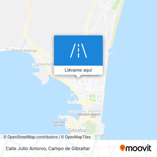 Mapa Calle Julio Antonio