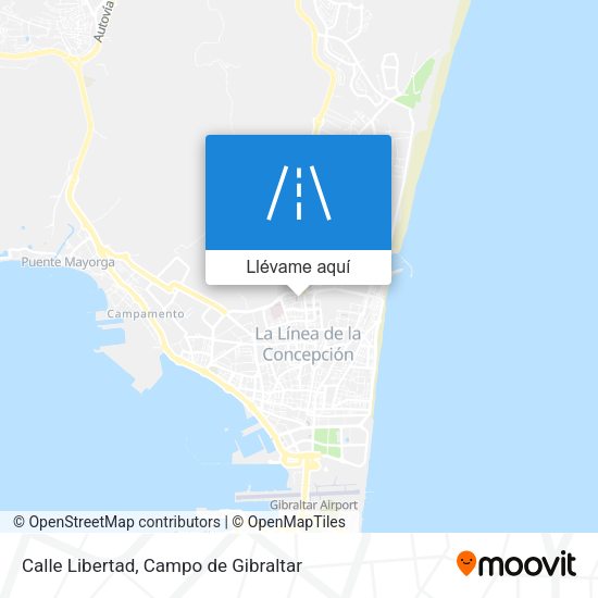 Mapa Calle Libertad