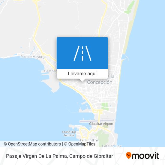Mapa Pasaje Virgen De La Palma