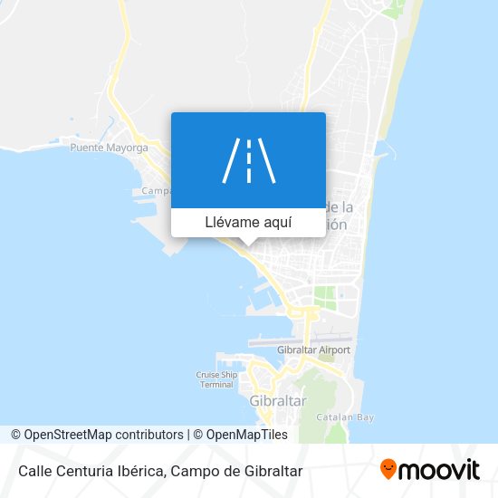 Mapa Calle Centuria Ibérica