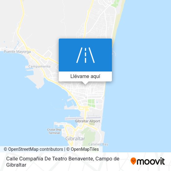 Mapa Calle Compañía De Teatro Benavente