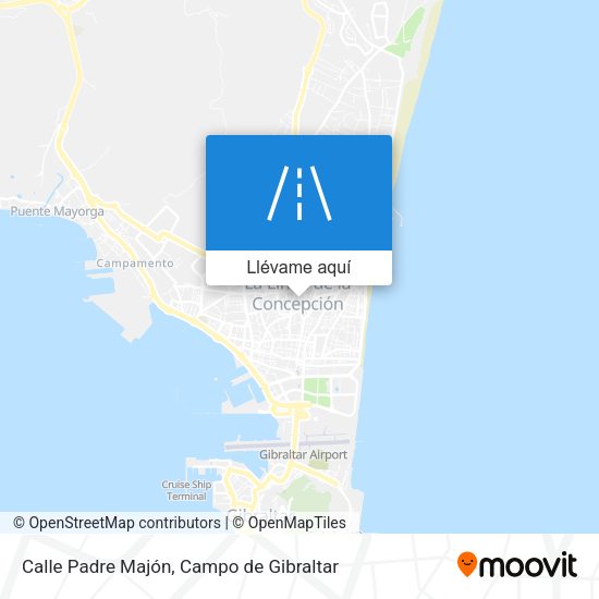 Mapa Calle Padre Majón