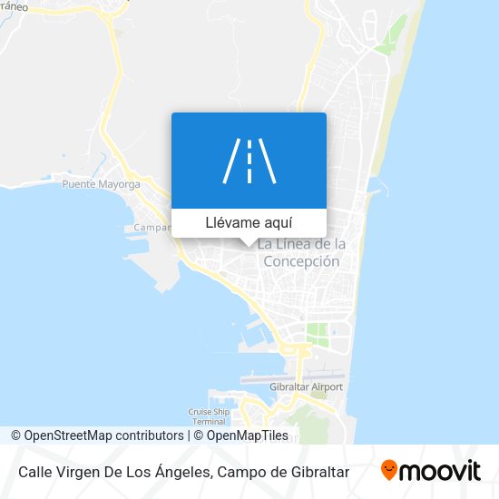 Mapa Calle Virgen De Los Ángeles