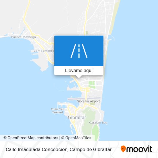 Mapa Calle Imaculada Concepción