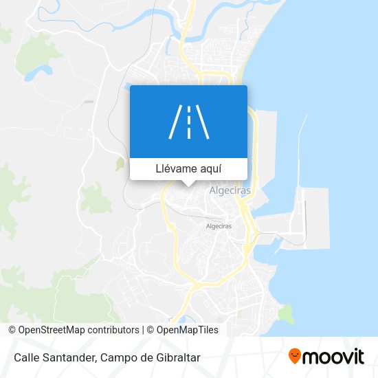 Mapa Calle Santander
