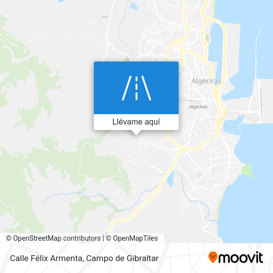 Mapa Calle Félix Armenta