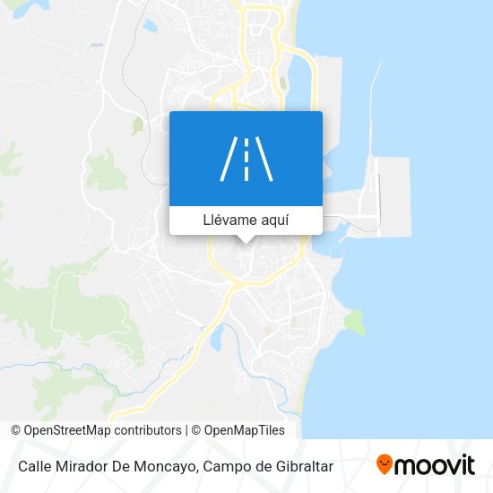 Mapa Calle Mirador De Moncayo