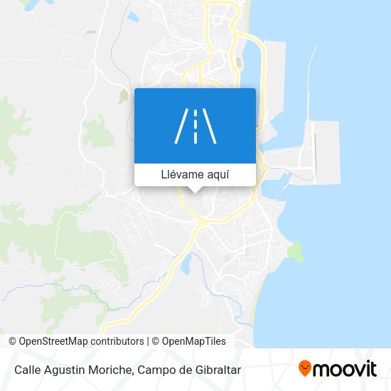 Mapa Calle Agustin Moriche