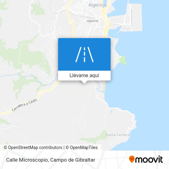 Mapa Calle Microscopio