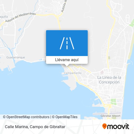Mapa Calle Marina