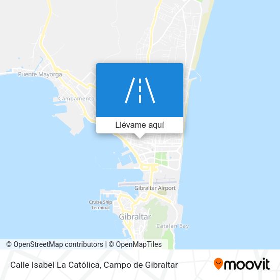 Mapa Calle Isabel La Católica