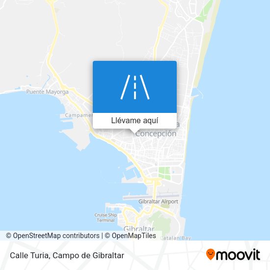 Mapa Calle Turia