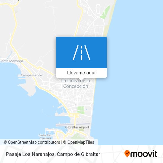 Mapa Pasaje Los Naranajos