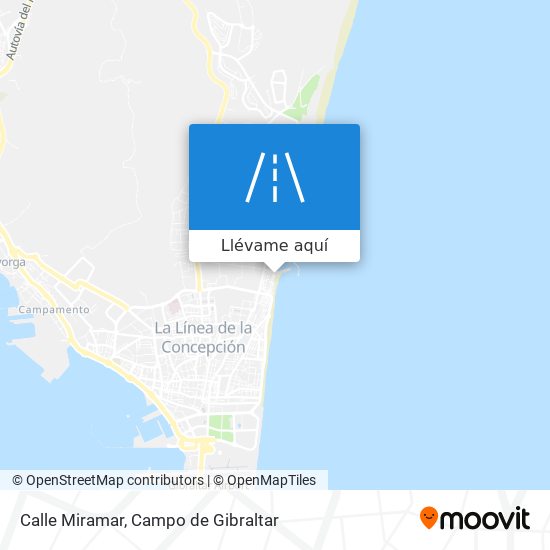 Mapa Calle Miramar