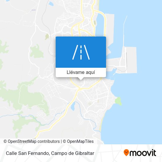 Mapa Calle San Fernando