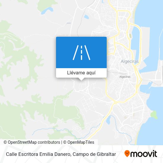 Mapa Calle Escritora Emilia Danero