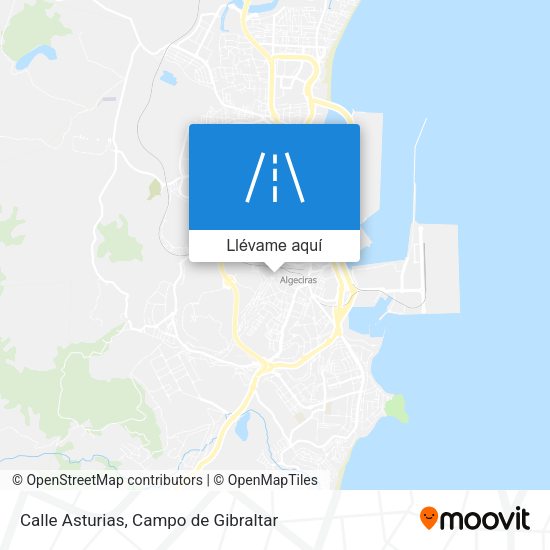 Mapa Calle Asturias
