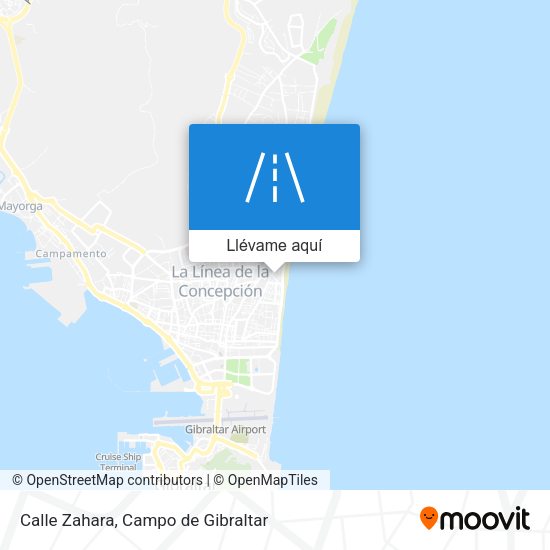 Mapa Calle Zahara