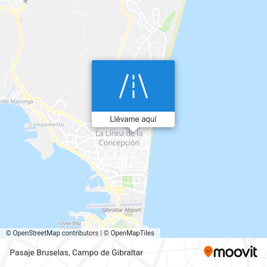 Mapa Pasaje Bruselas