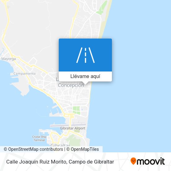 Mapa Calle Joaquín Ruiz Morito