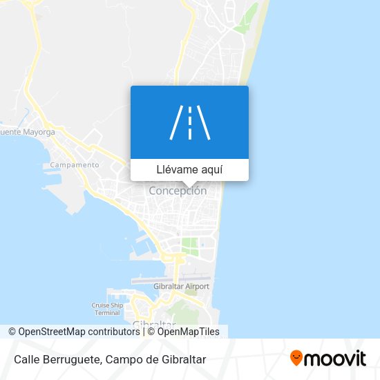 Mapa Calle Berruguete