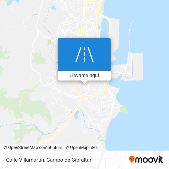 Mapa Calle Villamartin