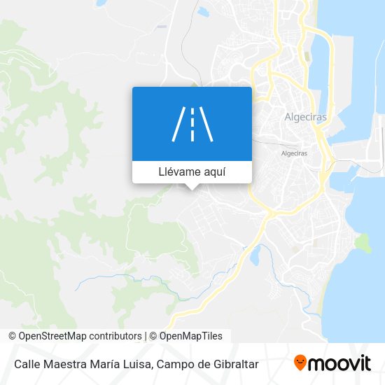 Mapa Calle Maestra María Luisa