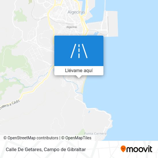 Mapa Calle De Getares