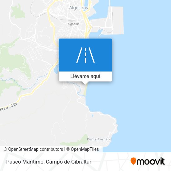 Mapa Paseo Marítimo
