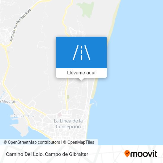 Mapa Camino Del Lolo