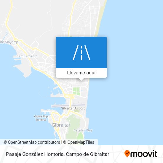 Mapa Pasaje González Hontoria