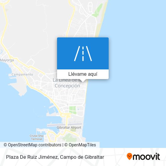 Mapa Plaza De Ruiz Jiménez