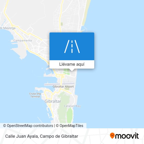 Mapa Calle Juan Ayala
