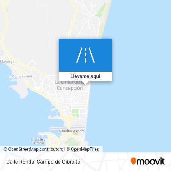 Mapa Calle Ronda