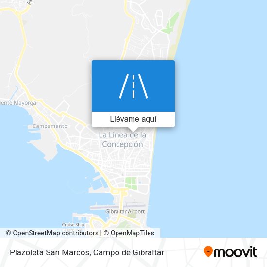 Mapa Plazoleta San Marcos