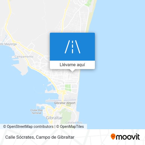 Mapa Calle Sócrates