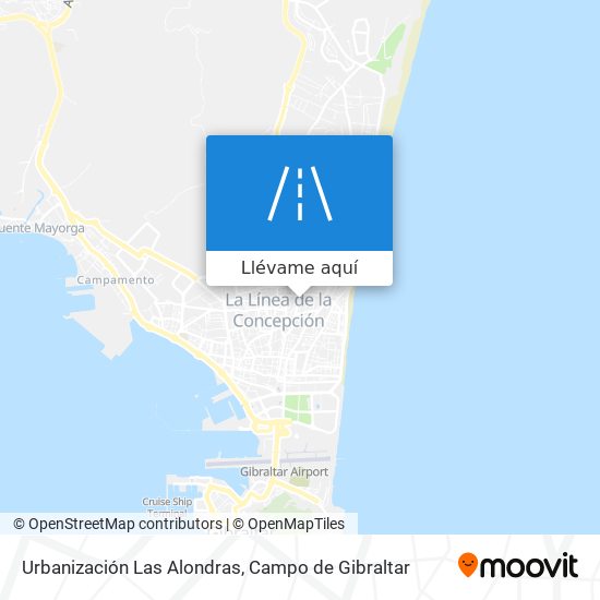 Mapa Urbanización Las Alondras