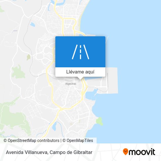 Mapa Avenida Villanueva